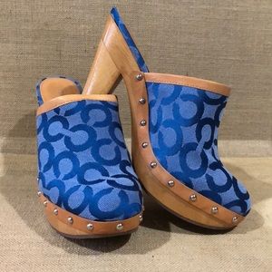 Coach shoes/clogs